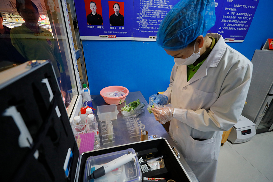 长治潞州区市场监督管理局：架构智慧快检体系 把牢食品安全关