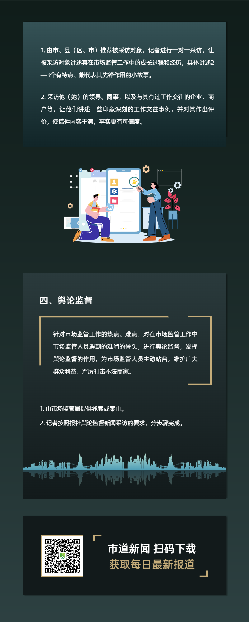 山西市场导报 “落实二十大精神 做市场监管实践先锋” 系列报道采访提纲
