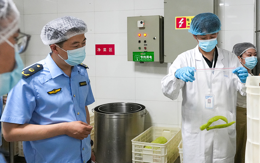 山西省市场监管局食品安全“你点我检”服务惠民活动走进中北大学