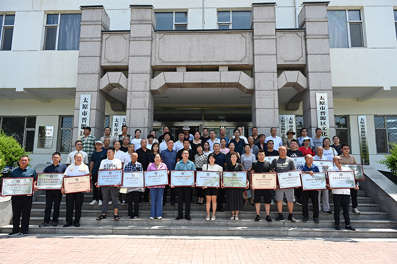 晋源区举行非物质文化遗产知识培训