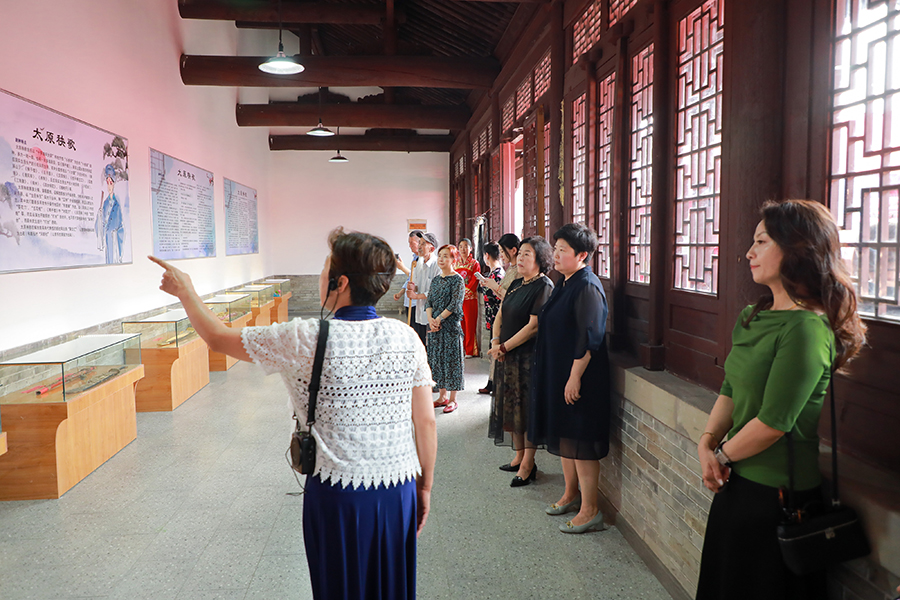 太原秧歌传习所在太原古县城揭牌