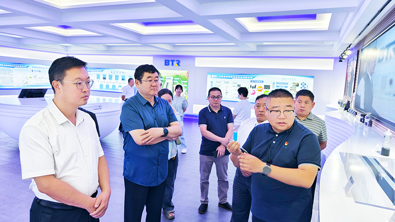 山西省国际投资促进会组织企业赴平定盂县参观考察