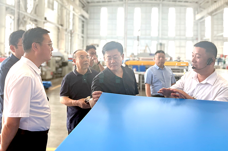 山西省国际投资促进会组织企业赴平定盂县参观考察