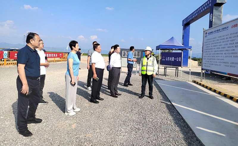 山西省国际投资促进会组织企业赴平定盂县参观考察