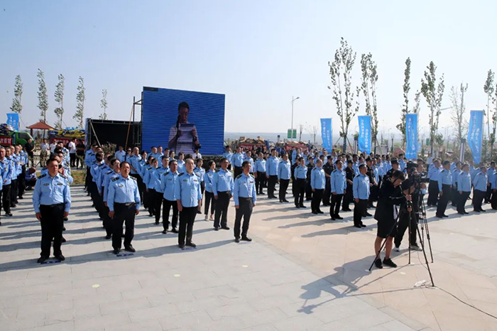 2023年侵权假冒伪劣商品全国统一销毁行动山西分会场活动在运城市举行