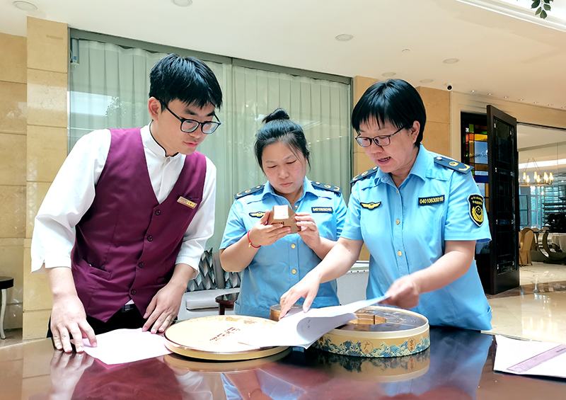 晋源区市场监督管理局严查商品过度包装