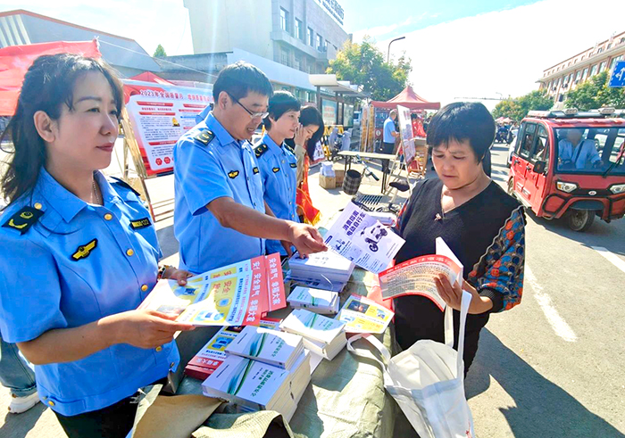运城市市场监管局开展“质量月”宣传活动
