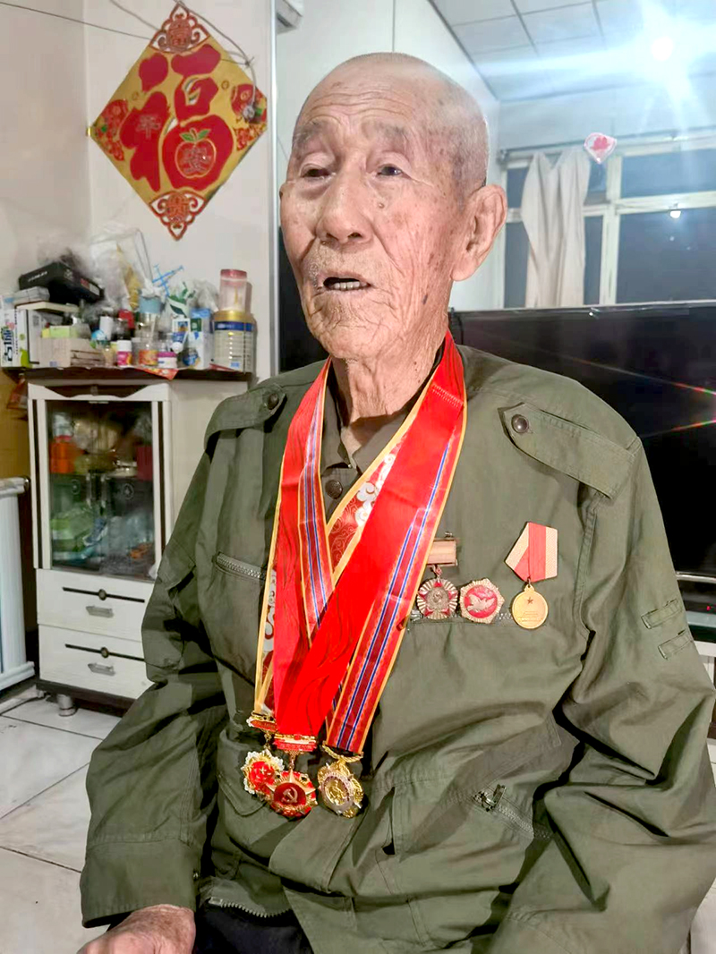 “情暖中秋·向老兵致敬！”朔州市朔城区老促会中秋慰问抗美援朝老兵