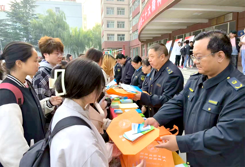 晋城市场监管局“你点我检”进校园 守护校园食品安全