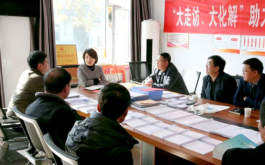 景莉莉赴绛县调研督导乡村振兴驻村帮扶工作