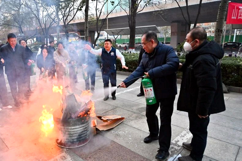 山西省市场监督管理局开展安全应急演练
