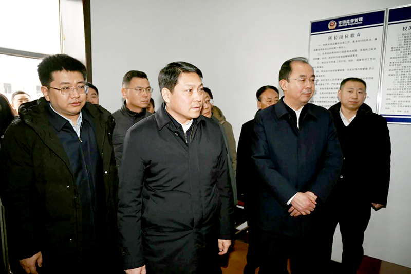 山西省市场监管局局长鞠振在忻州调研