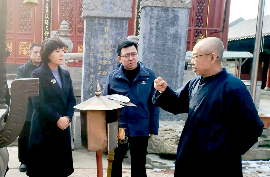 侯马市委统战部开展宗教场所节前安全检查