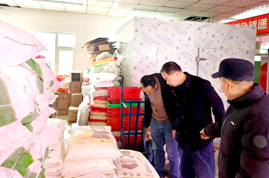 蒲县市场监管局组织开展春节期间食品安全专项检查