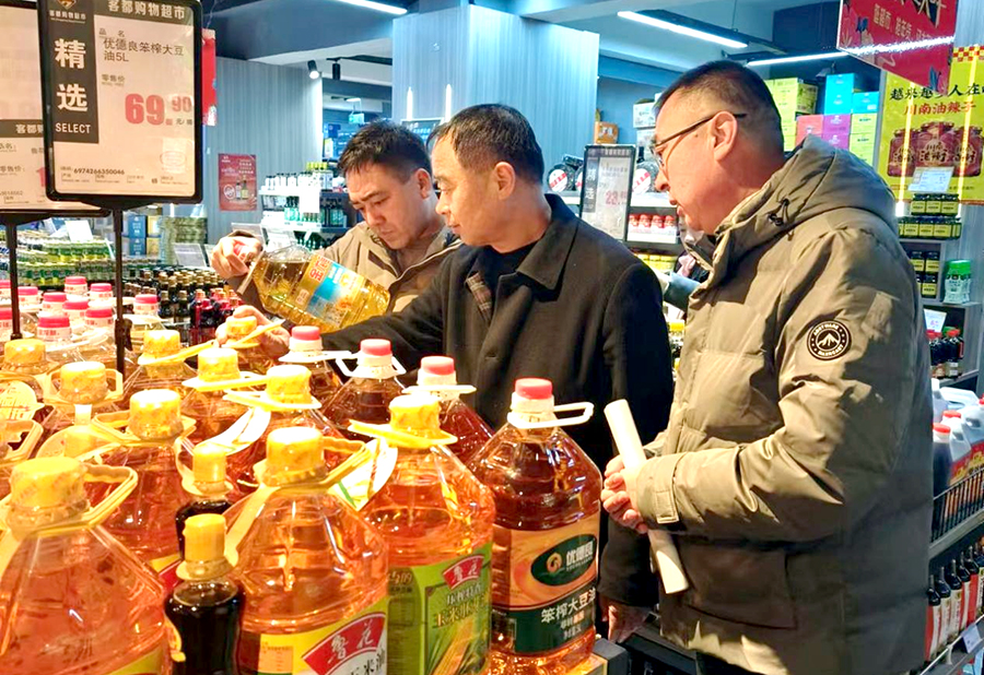 蒲县市场监管局组织开展春节期间食品安全专项检查