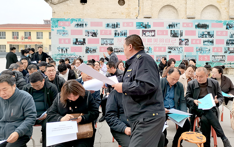 长治市潞城区市场监督管理局持续推进校园食品安全排查整治专项行动