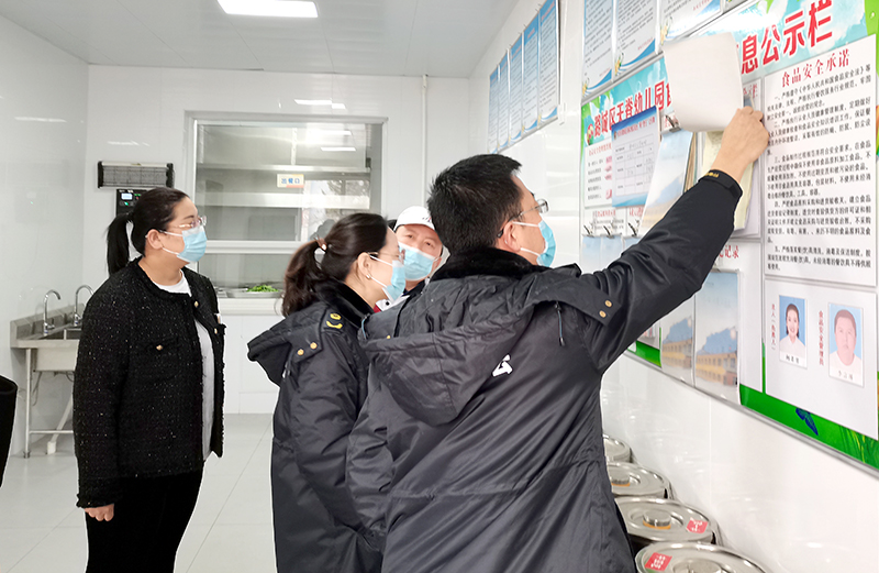 长治市潞城区市场监督管理局持续推进校园食品安全排查整治专项行动