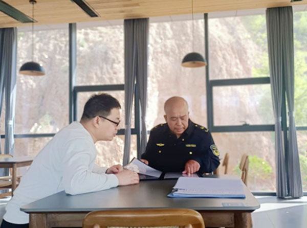 吉县市场监管局屯里所开展“五一”期间景区市场秩序专项检查