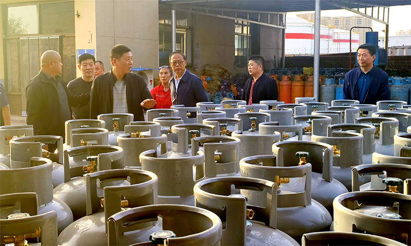 山西省市场监督管理局在晋中开展液化石油气钢瓶检验机构专项督导工作