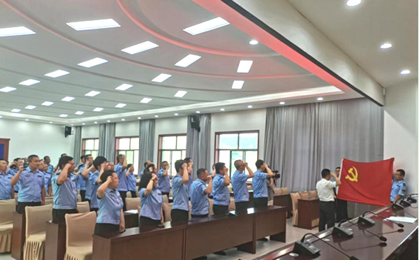 临县市场监督管理局组织开展纪念中国共产党成立103周年暨迎“七一”系列活动