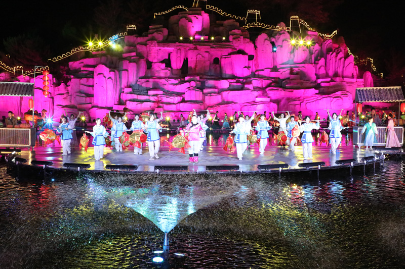 朔州市朔城区推动文旅产业融合发展 大型山水实景演出《寻梦桑源》第六季华丽归来