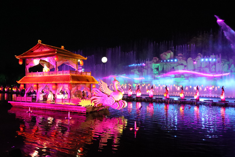 朔州市朔城区推动文旅产业融合发展 大型山水实景演出《寻梦桑源》第六季华丽归来