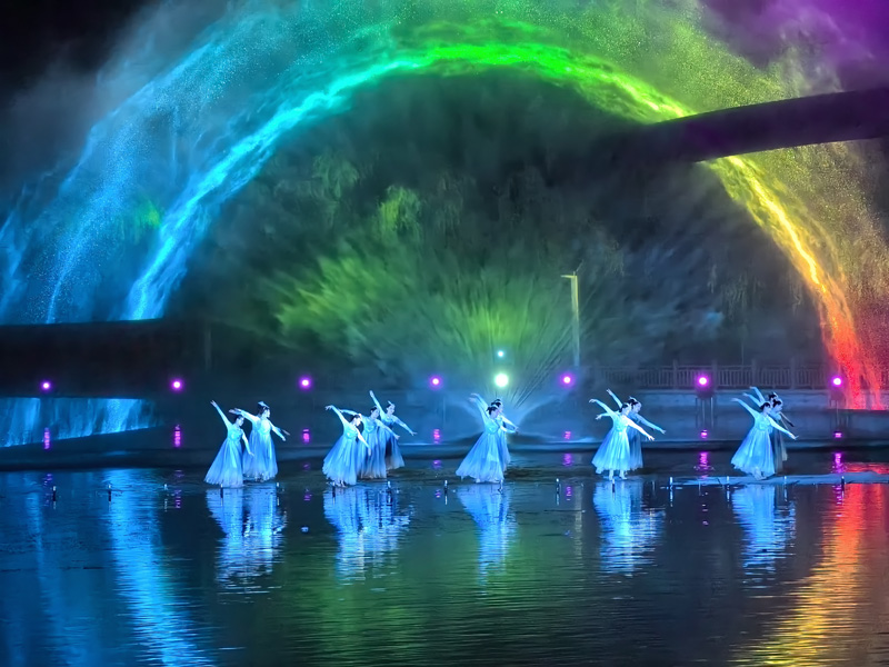 朔州市朔城区推动文旅产业融合发展 大型山水实景演出《寻梦桑源》第六季华丽归来