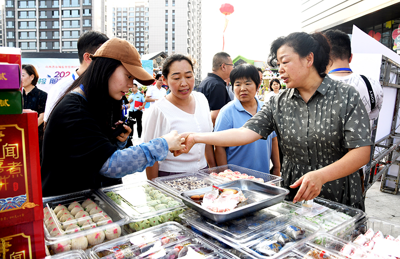 山西省市场监管局在闻喜县举办 食品安全“你点我检 服务惠民生”活动