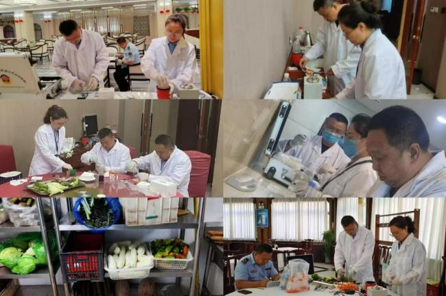 汾阳市市场监督管理局食品快检保障 2024中国杏花村国际酒业博览会食品安全