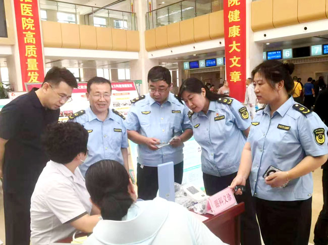 晋中市市场监督管理局开展“安全用械，保护眼睛”近视防治器械宣传活动