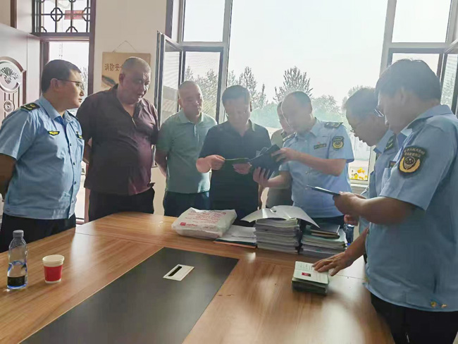 汾阳市市场监督管理局2024年中秋开展各项执法工作