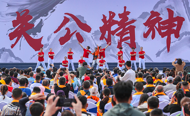 山西运城第35届关公文化旅游节开幕