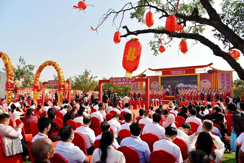 借助万人集体婚礼 山西稷山县做足“文旅+”文章