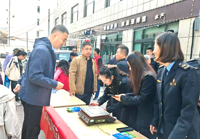 晋中榆次区市场监督管理局开展电子计价秤市场秩序专项整治