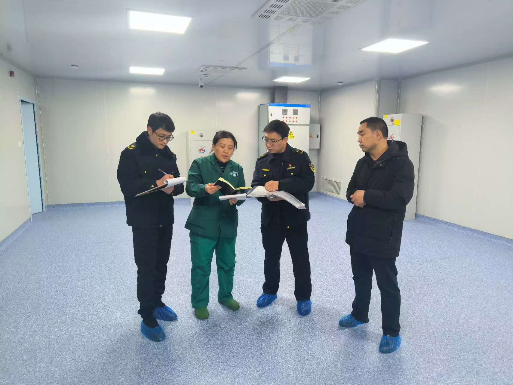 夏县市场监管局对夏县人民医院特种设备管理使用情况进行监督检查