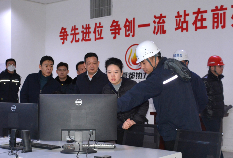 夏县副县长杨丽娜调研节前特种设备安全工作