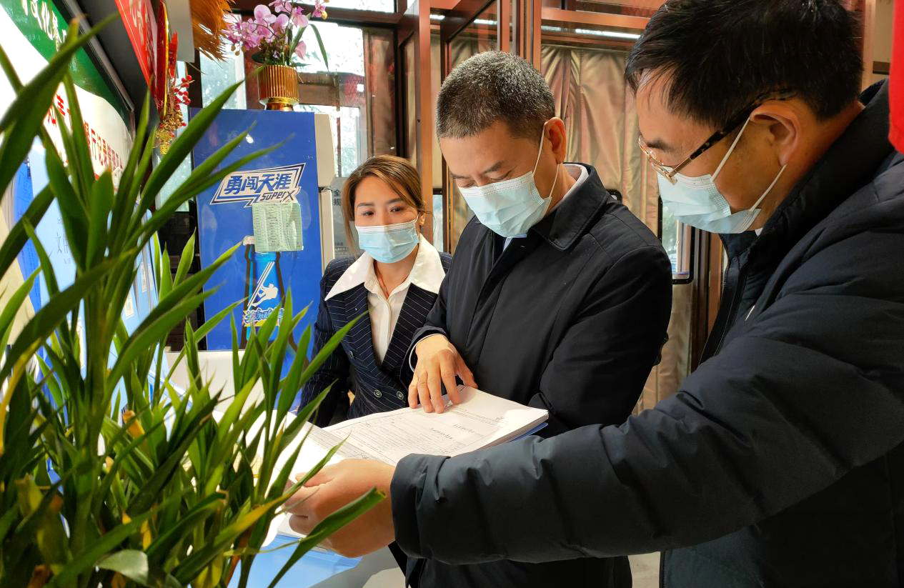 平陆县副县长谭千义带队督导检查春节前市场监管领域安全工作