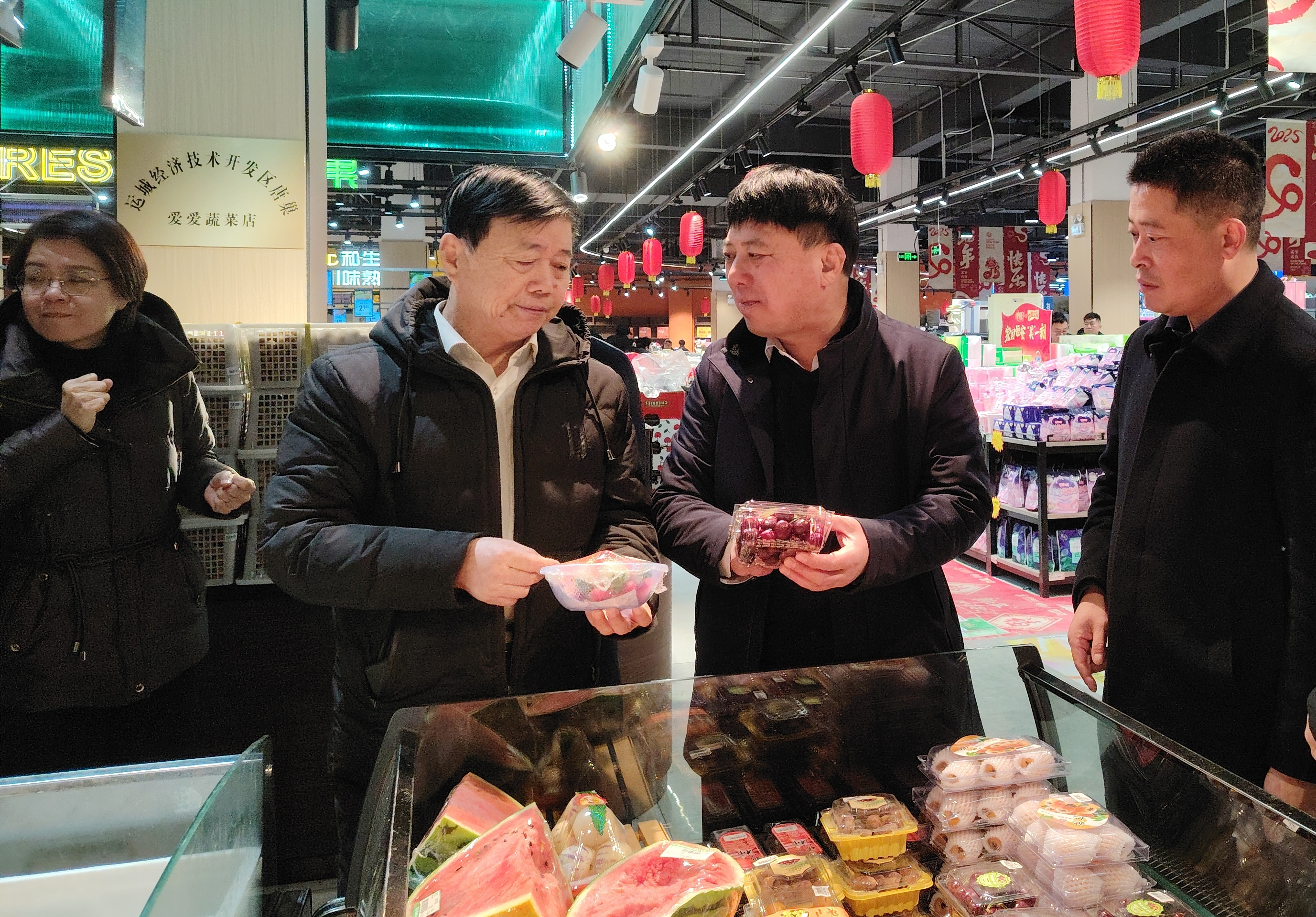 运城市市场监管局在经济技术开发区督导检查市场监管领域安全生产及保供稳价工作