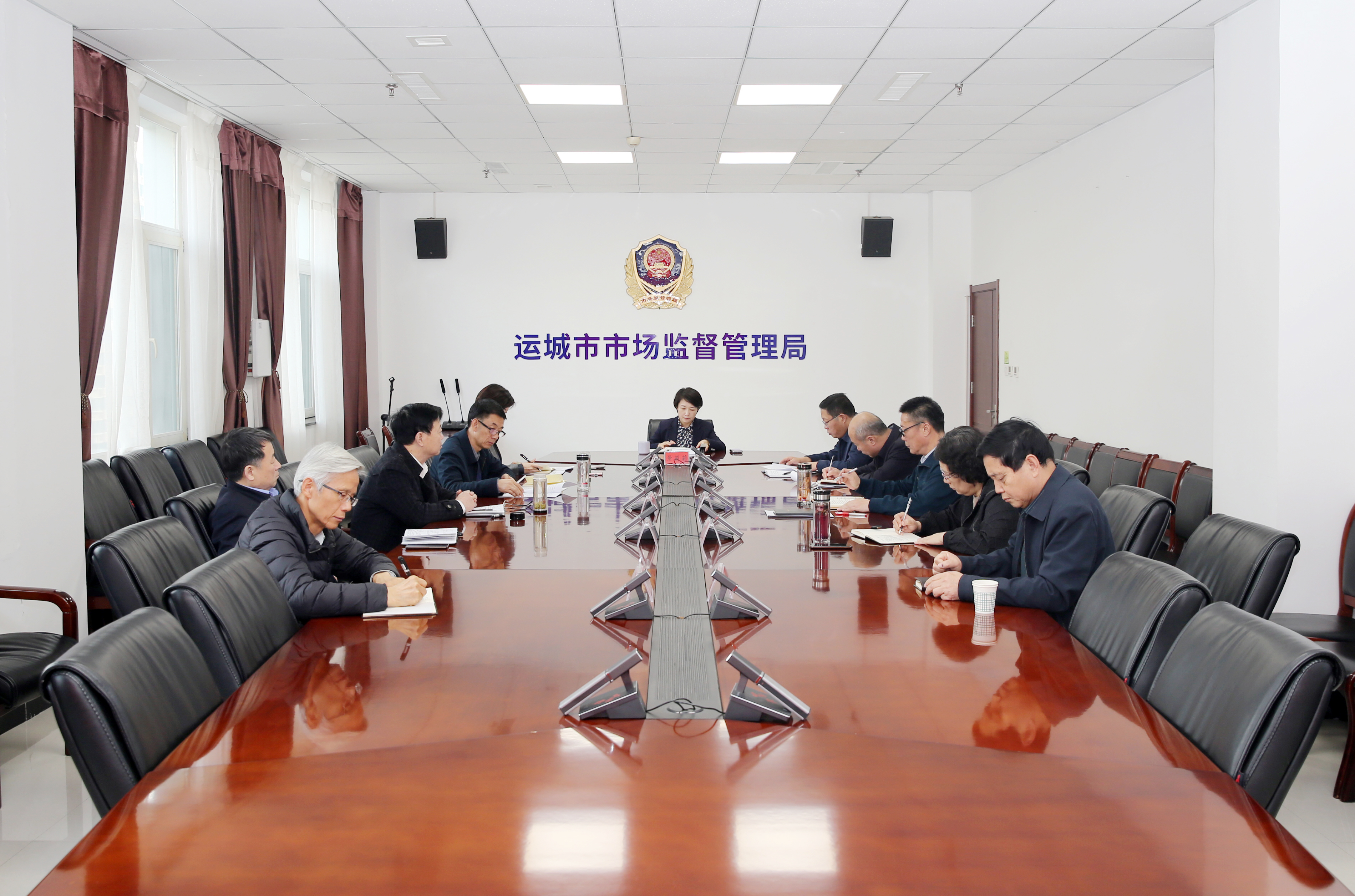 运城市市场监管局召开2024年度班子成员履行“一岗双责”情况汇报会