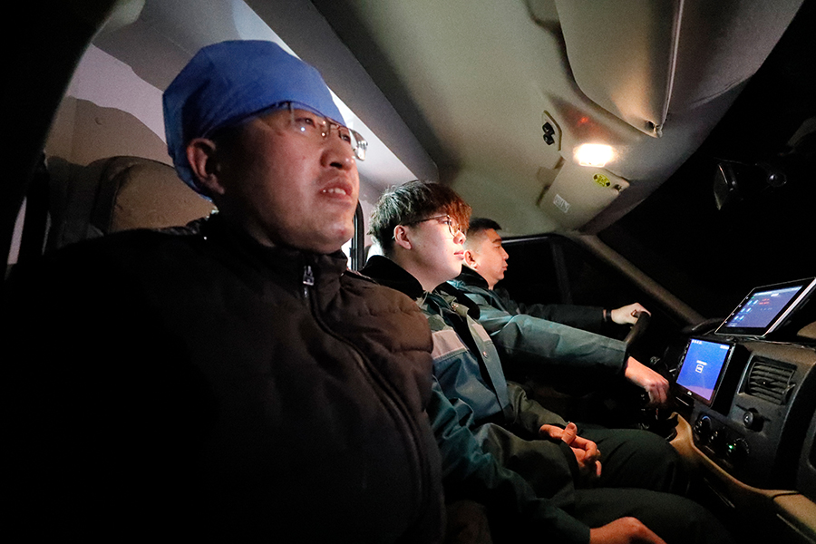 晋中除夕夜,急救线上的生命守护