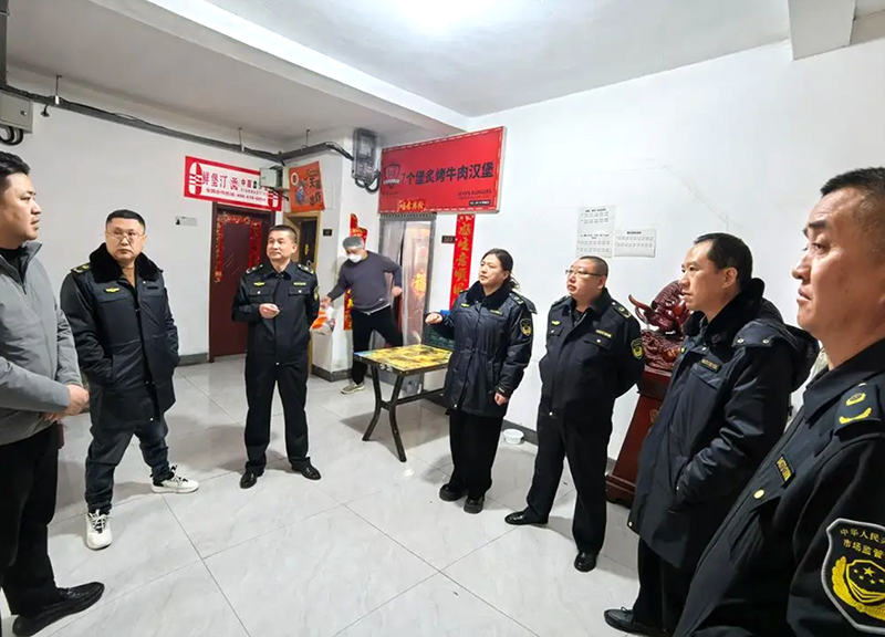 晋中市榆次区市场监管局开展无堂食外卖平台专项检查