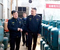 运城市市场监管局开展“3·15”报废液化石油气钢瓶集中销毁活动